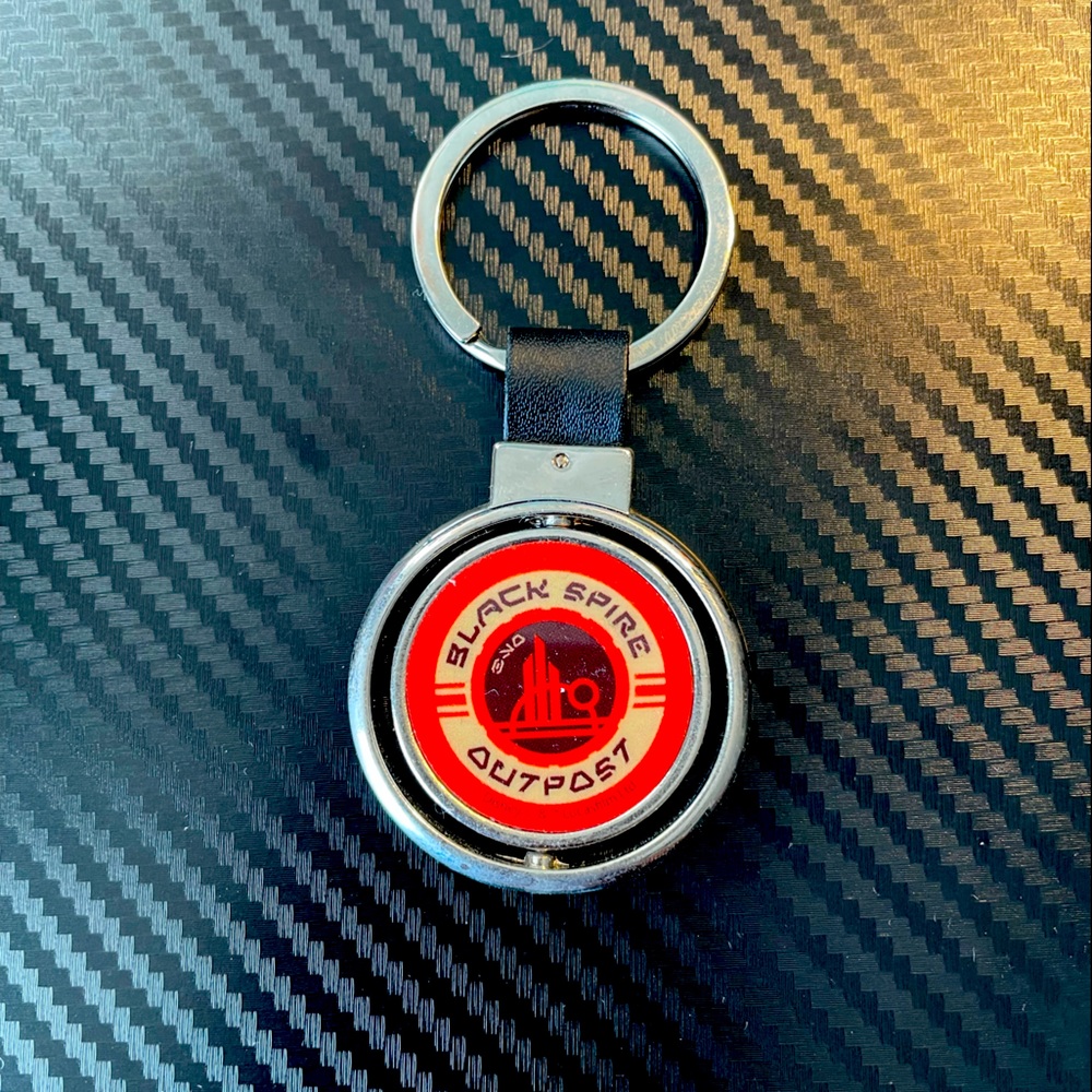 Galaxy’s Edge black spire keychain